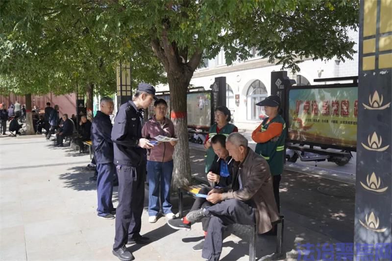 平安建设|陕西甘泉县公安局多举措开展反诈宣传 竭力守护辖区财产安全 (图1) 640.jpg