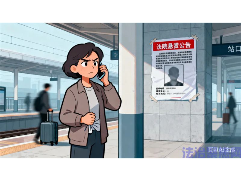 悬赏发力，精准锁定！陕西志丹县法院:出站口截停失信被执行人