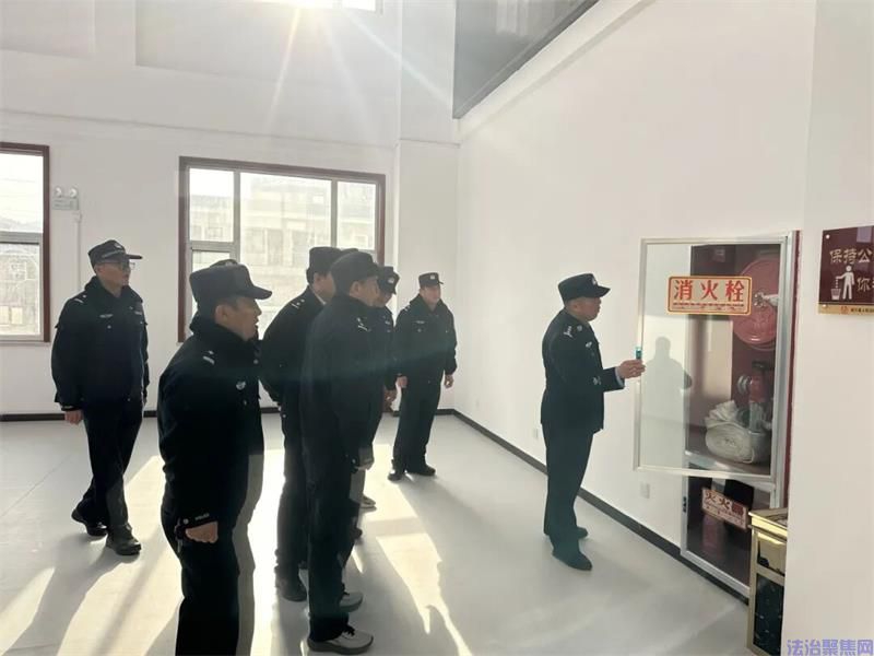 年关守安 护航新春—延川法院法警大队开展春节前安全大检查