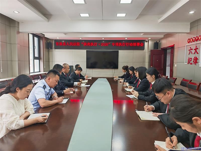 从“十二变”到“护企安商”｜陕西甘泉县法院启动涉中小微企业专
