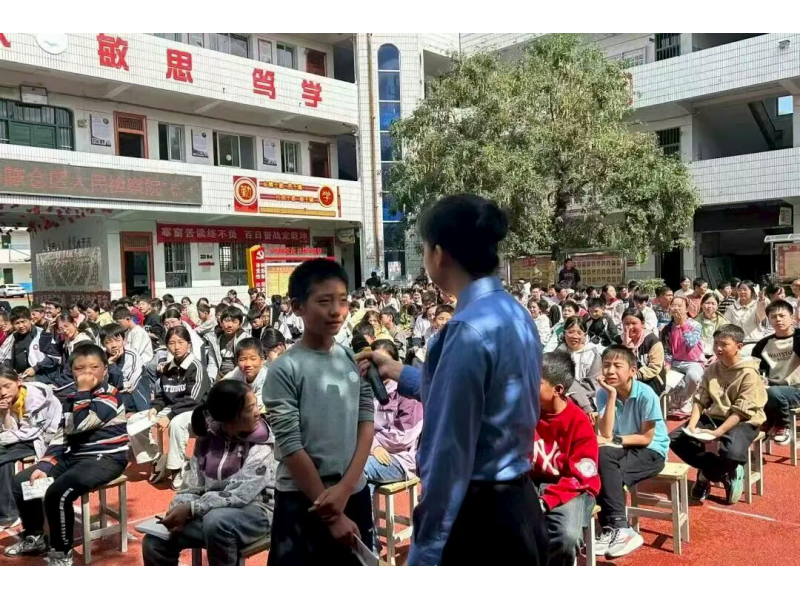 【法润青苗 护航成长•检察篇】陈仓检察：小纸条搭起普法连心桥