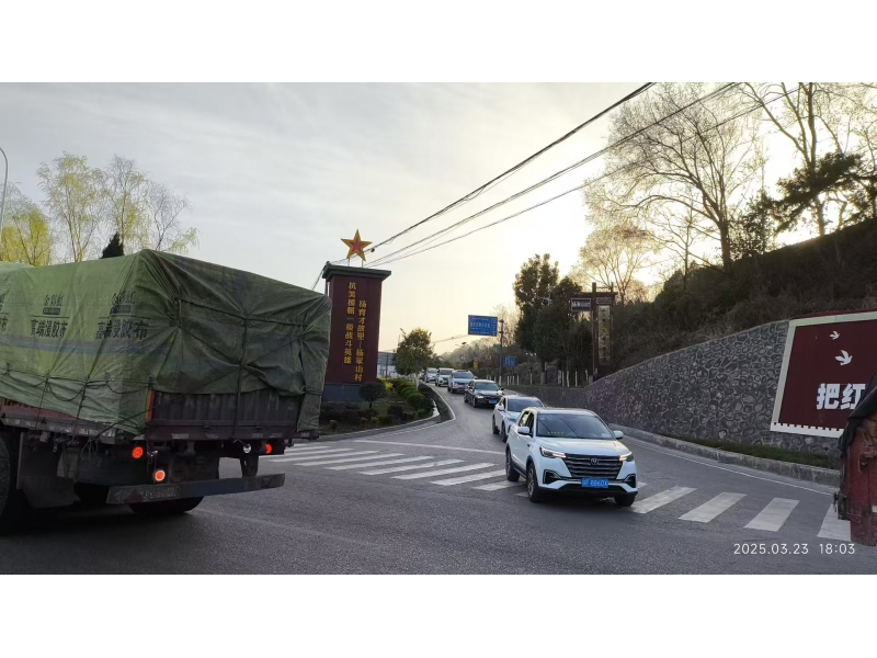 勉县公安局交警大队全力以赴护航“2025最美油菜花海汉中旅游