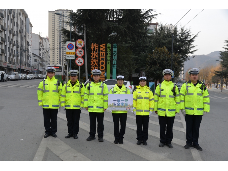 【春季行动】商洛柞水公安交警全面拉开春季“一盔一带”专项整治行动序幕